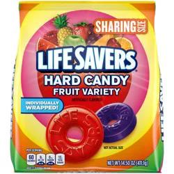 Life Savers Hard Candy Fruit Variety Sharing Size