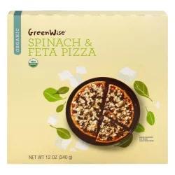 GreenWise Organic Spinach & Feta Pizza