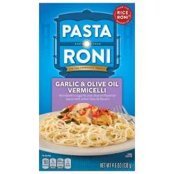 Pasta Roni Vermicelli Garlic & Olive Oil Flavored 4.6 Oz