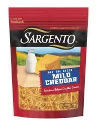 Sargento Off the Block Mild Cheddar Fine Cut Shredded Cheese