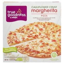 True Goodness Cauliflower Crust Margherita Pizza