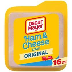 Oscar Mayer Ham & Cheese Loaf Lunch Meat with Real Kraft Cheese Pack