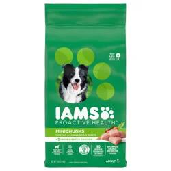 IAMS Proactive Health Minichunks Chicken & Whole Grains Recipe Adult Premium Dry Dog Food - 7lbs