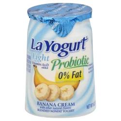 La Yogurt Light Banana Cream Yogurt