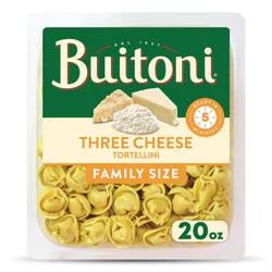 Buitoni Three Cheese Tortellini, Refrigerated Pasta, 20 Oz Family Size Package