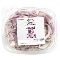 Fresh from Meijer Sliced Red Onions