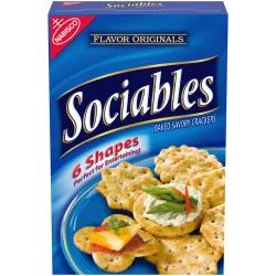 Flavor Originals Sociables Baked Savory Crackers