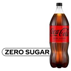 Coca-Cola Zero Sugar Bottle, 2 Liters