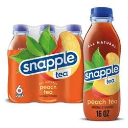 Snapple 6 Pack Peach Tea