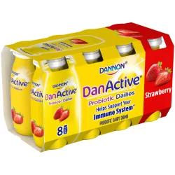 DanActive Probiotic Dailies Strawberry Dairy Drink