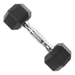 Cap Rubber coated dumbbell
