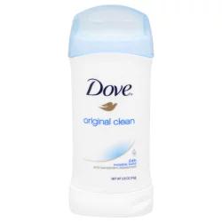 Dove Anti-Perspirant Deodorant Invisible Solid Original Clean