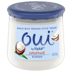 Oui by Yoplait French Style Yogurt, Coconut, Gluten Free Yogurt, 5.0 oz