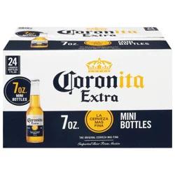 Corona Extra Coronita Mexican Lager Beer Bottles