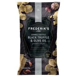 Frederik's by Meijer Crinkle Kettle Chips Black Truffle & Olive Oil