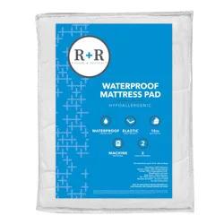 R+R Room + Retreat Waterproof Mattress Pad, Queen