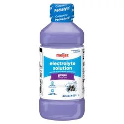 Meijer Electrolyte Solution, Grape, 1 ltr