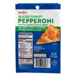 Meijer Sliced Turkey Pepperoni