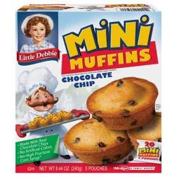 Little Debbie Snack Cakes, Little Debbie Family Pack Mini Muffins (chocolate chip)