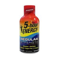 5-Hour Energy Regular Strength Pomegranate Flavor Energy Shot 1.93 fl oz