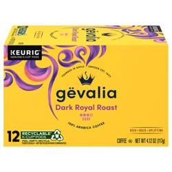 Gevalia Dark Royal Roast Dark Roast K‐Cup Coffee Pods, 12 ct. Box