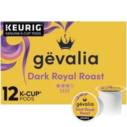 Gevalia Dark Royal Roast Dark Roast KCup Coffee Pods