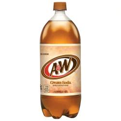 A&W Cream Soda Bottle