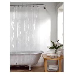 Home 5G PVC Shower Liner, Clear