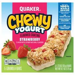 Quaker Granola Cereal Or Fruit Bars