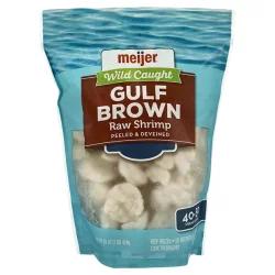 FREDERIKS BY MEIJER Meijer Wild Caught Gulf Brown Shrimp per lb