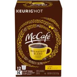 McCafe Breakfast Blend Coffee K-Cup Pods, Caffeinated