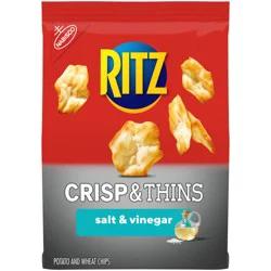 Ritz Crisp & Thins Salt & Vinegar Chips - 7.1oz
