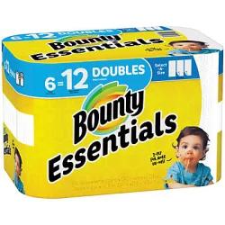 Bounty Essentials Select-A-Size White Double Roll Paper Towels
