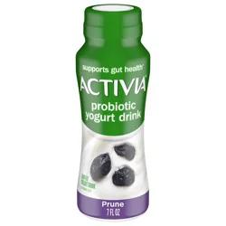 Activia Prune Probiotic Lowfat Yogurt Drink, Delicious Probiotic Yogurt Drink to Help Support Gut Health, 7 FL OZ