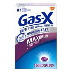 Gas-X Maximum Strength Softgel for Gas Relief - 30ct