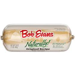 Bob Evans Naturally! Pork Sausage Roll, Original Recipe