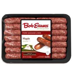 Bob Evans Maple Pork Sausage Links