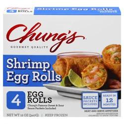 Chung's Shrimp Egg Rolls 4Ct