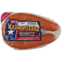 Hill Country Fare Mesquite Smoked Sausage