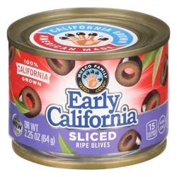 Early California Sliced Olives