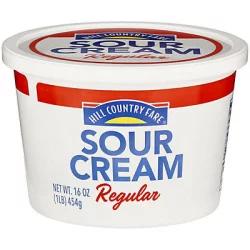 Hill Country Fare Regular Sour Cream