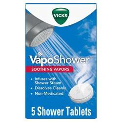 Vicks VapoShower Soothing Vapors Tablets - 5ct