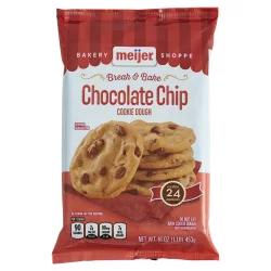 Meijer Chocolate Chip Cookie Dough