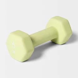 Dumbbell 6lbs Lime - All in Motion