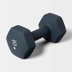 Dumbbell 15lbs Blue - All in Motion