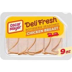 Oscar Mayer Deli Fresh Rotisserie Seasoned Chicken Breast, for a Low Carb Lifestyle Tray