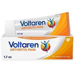 Voltaren Diclofenac Sodium Topical Arthritis Pain Relief Gel Tube - 1.7 oz