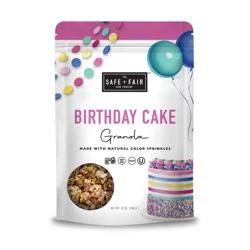 The Safe + Fair Food Company Safe + Fair Birthday Cake Granola - 12oz