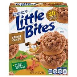 Entenmann's Little Bites Crumb Cake Mini Muffins, 5 pouches, 8.75 oz