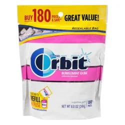 Orbit Bubblemint Sugar Free Chewing Gum, Value Pack